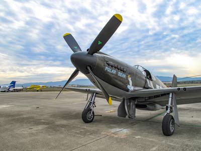 P-51 with  4 blade Propeller MTV-4-1