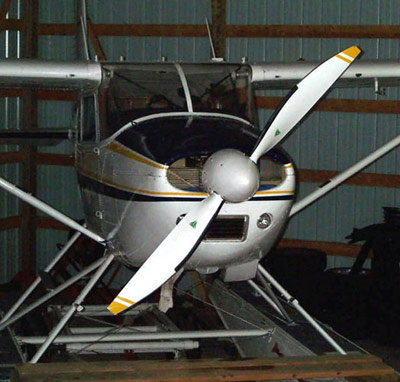 Cessna A185E,-F with MTV-15 Propeller