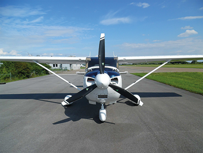 Cessna 182t with MTV-9