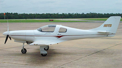 Customers Lancair 320 with the MT 3-blade Propeller