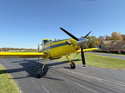 Airtractor with 3-blade Avia V508/108/A