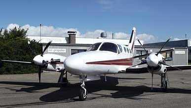 Cessna 425 with 5-blade MTV-27