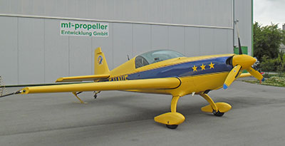 Extra 300 with 3-blade MTV-9