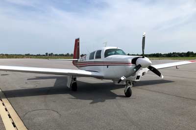 Mooney M20A, -B, -C, -D with 3-blade MTV-12