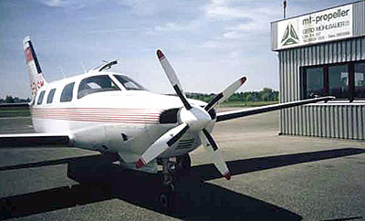 Piper PA-46 with 4-blade MTV-14