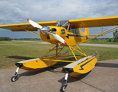 Piper PA-18 Super Cub with 2-blade MTV-15